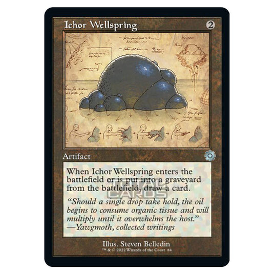 Magic The Gathering - The Brothers War - Retro Artifacts - Ichor Wellspring (Retro Schematic Artifact) - 084