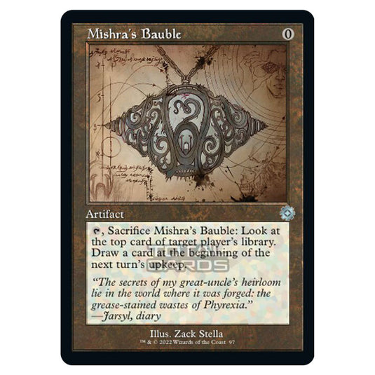 Magic The Gathering - The Brothers War - Retro Artifacts - Mishra's Bauble (Retro Schematic Artifact) - 097