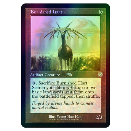 Magic The Gathering - The Brothers War - Retro Artifacts - Burnished Hart (Retro Frame Artifact) - 008 (Foil)