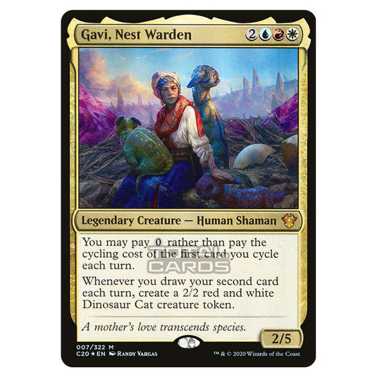 Magic The Gathering - Commander 2020 - Gavi, Nest Warden - 7/322