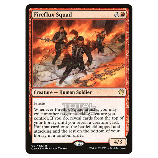 Magic The Gathering - Commander 2020 - Fireflux Squad - 51/322