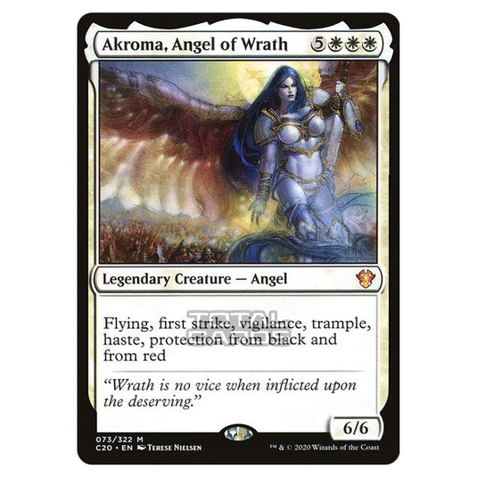 Magic The Gathering - Commander 2020 - Akroma, Angel of Wrath - 73/322