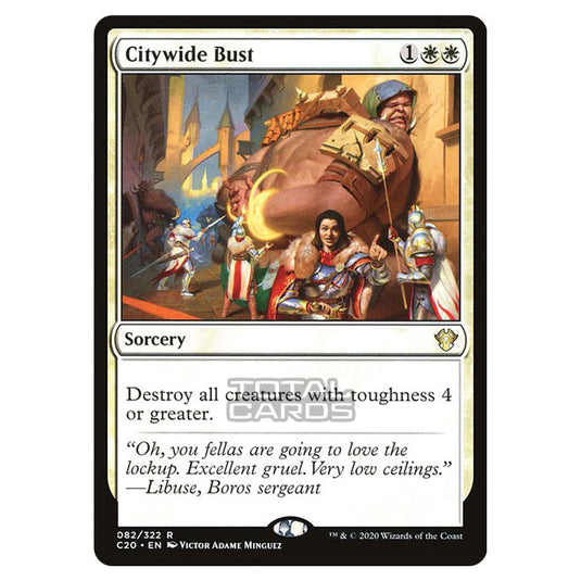 Magic The Gathering - Commander 2020 - Citywide Bust - 82/322