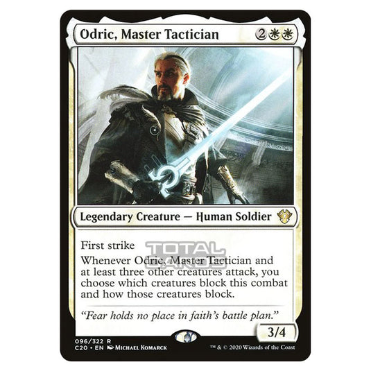 Magic The Gathering - Commander 2020 - Odric, Master Tactician - 96/322