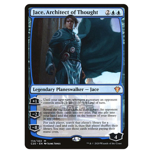 Magic The Gathering - Commander 2020 - Jace, Architect of Thought - 114/322