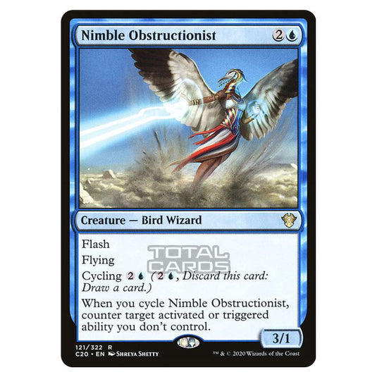 Magic The Gathering - Commander 2020 - Nimble Obstructionist - 121/322