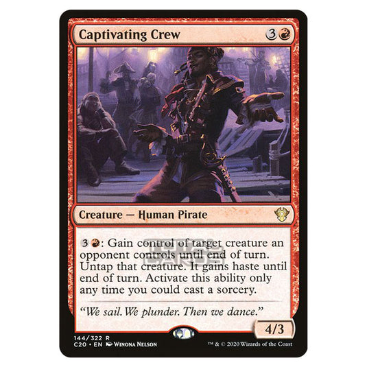 Magic The Gathering - Commander 2020 - Captivating Crew - 144/322
