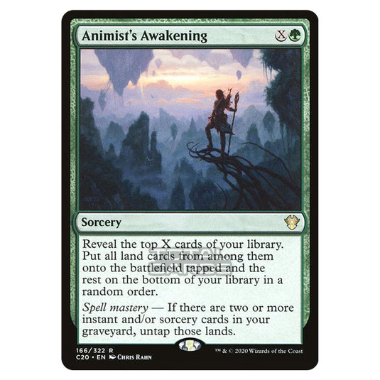 Magic The Gathering - Commander 2020 - Animist's Awakening - 166/322