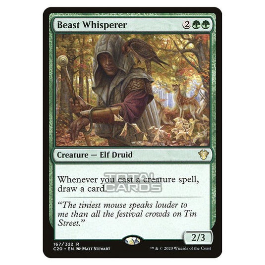 Magic The Gathering - Commander 2020 - Beast Whisperer - 167/322