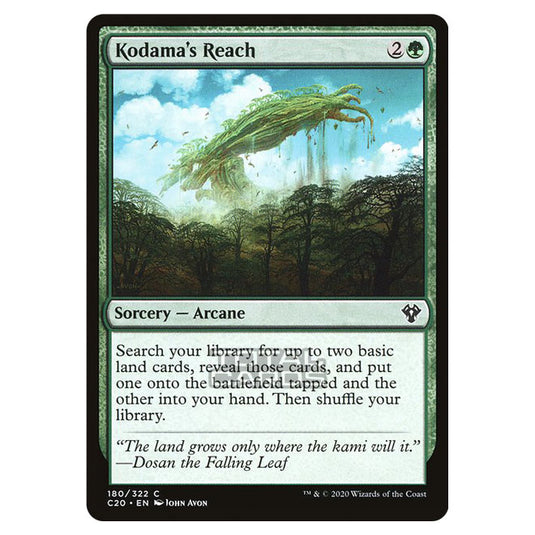 Magic The Gathering - Commander 2020 - Kodama's Reach - 180/322