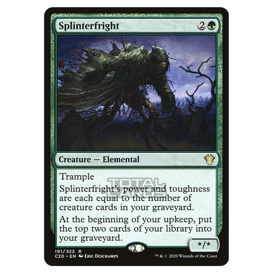 Magic The Gathering - Commander 2020 - Splinterfright - 191/322