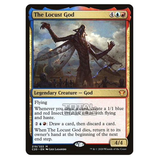 Magic The Gathering - Commander 2020 - The Locust God - 219/322
