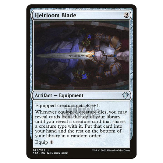 Magic The Gathering - Commander 2020 - Heirloom Blade - 242/322