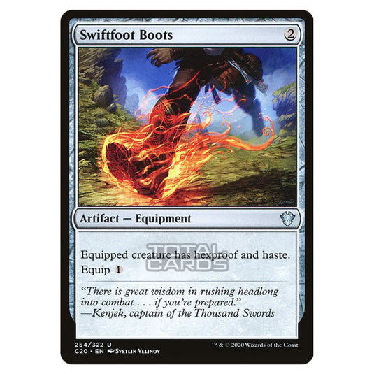 Magic The Gathering - Commander 2020 - Swiftfoot Boots - 254/322
