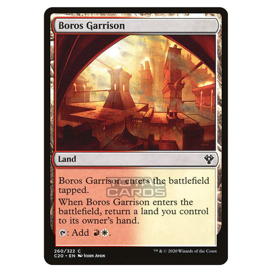 Magic The Gathering - Commander 2020 - Boros Garrison - 260/322