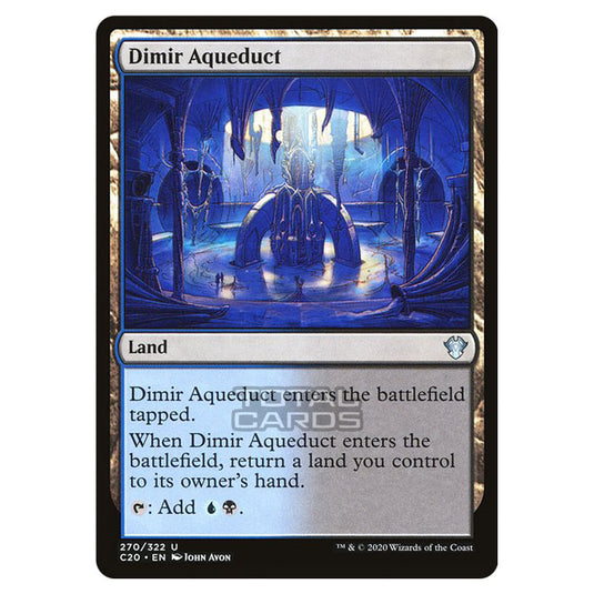 Magic The Gathering - Commander 2020 - Dimir Aqueduct - 270/322