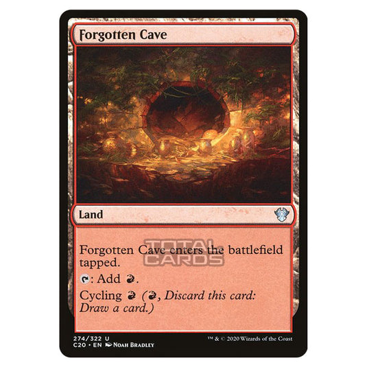 Magic The Gathering - Commander 2020 - Forgotten Cave - 274/322