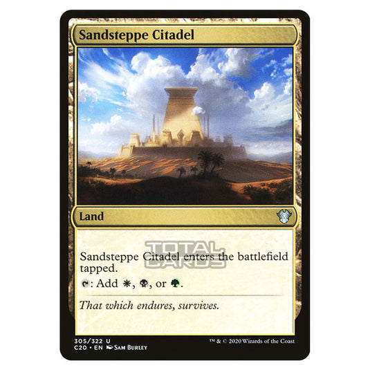 Magic The Gathering - Commander 2020 - Sandsteppe Citadel - 305/322