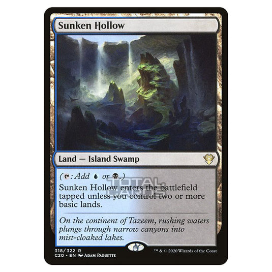 Magic The Gathering - Commander 2020 - Sunken Hollow - 318/322