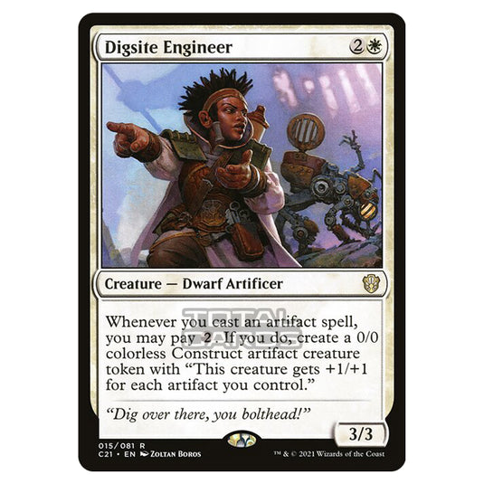 Magic The Gathering - Commander 2021 - Digsite Engineer - 15/409