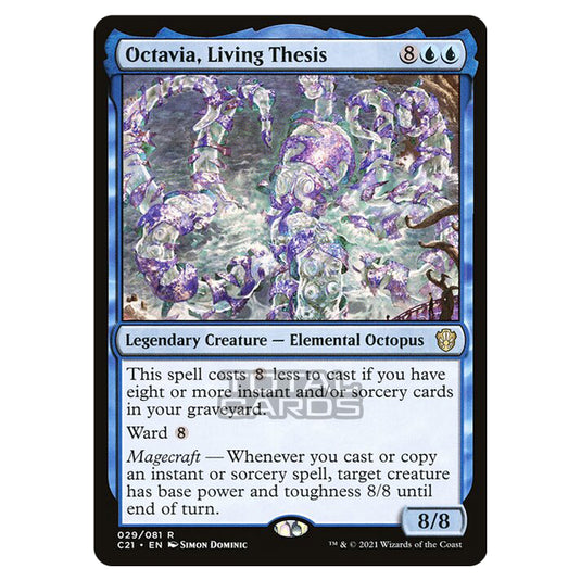 Magic The Gathering - Commander 2021 - Octavia, Living Thesis - 29/409