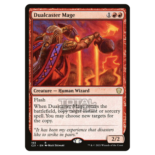 Magic The Gathering - Commander 2021 - Dualcaster Mage - 165/409