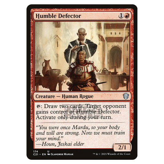 Magic The Gathering - Commander 2021 - Humble Defector - 174/409