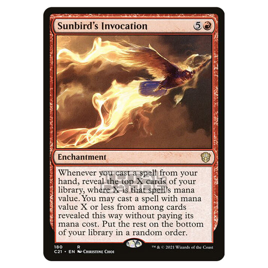 Magic The Gathering - Commander 2021 - Sunbird's Invocation - 180/409