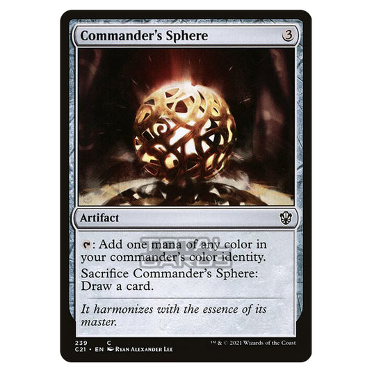 Magic The Gathering - Commander 2021 - Commander's Sphere - 239/409