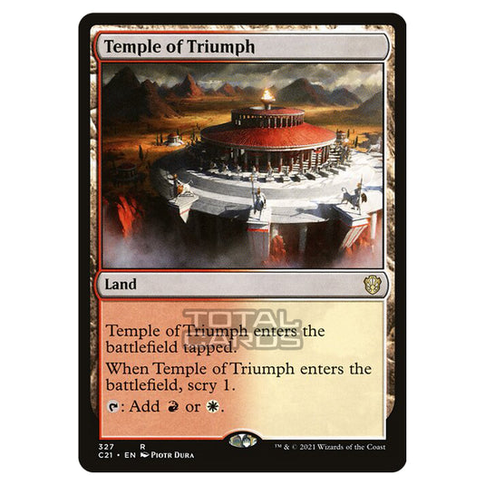Magic The Gathering - Commander 2021 - Temple of Triumph - 327/409