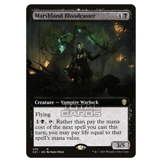 Magic The Gathering - Commander 2021 - Marshland Bloodcaster - 370/409