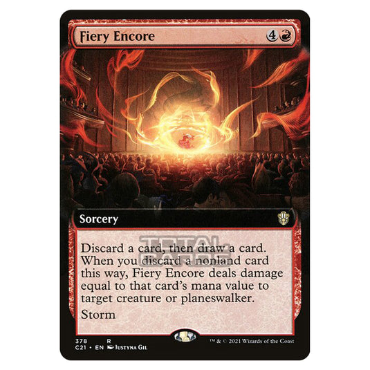 Magic The Gathering - Commander 2021 - Fiery Encore - 378/409