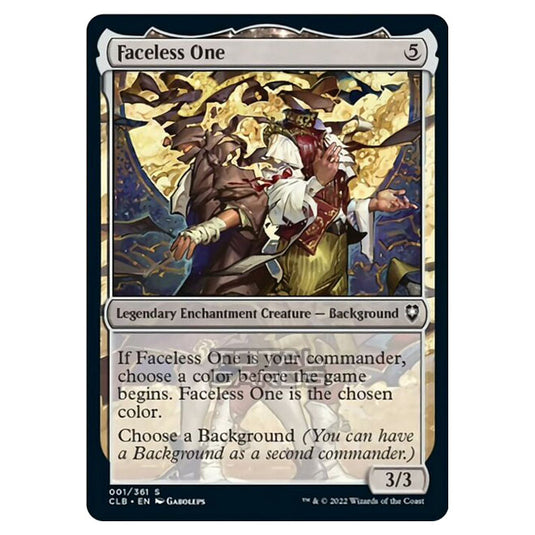 Magic The Gathering - Commander Legends - Battle for Baldur's Gate - Faceless One - 001/361