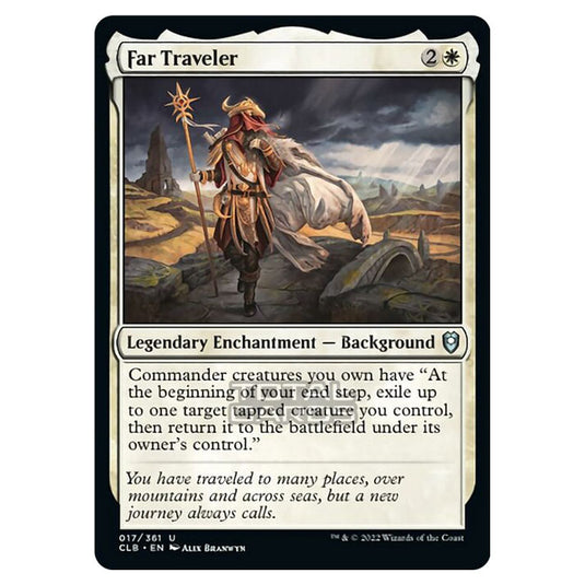 Magic The Gathering - Commander Legends - Battle for Baldur's Gate - Far Traveler - 017/361