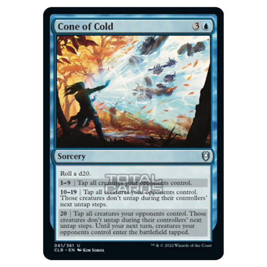 Magic The Gathering - Commander Legends - Battle for Baldur's Gate - Cone of Cold - 061/361
