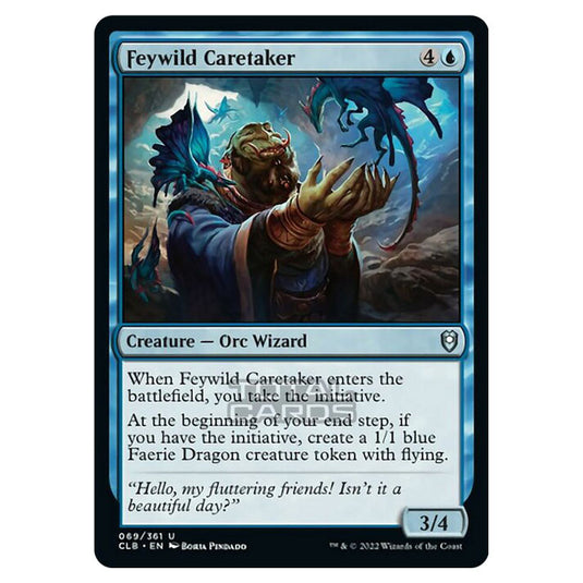 Magic The Gathering - Commander Legends - Battle for Baldur's Gate - Feywild Caretaker - 069/361