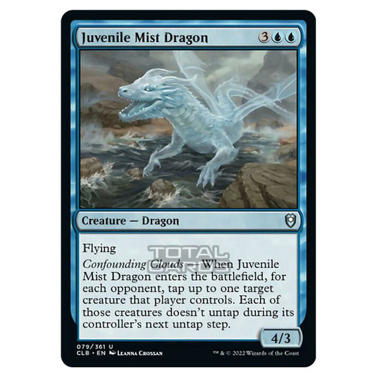 Magic The Gathering - Commander Legends - Battle for Baldur's Gate - Juvenile Mist Dragon - 079/361