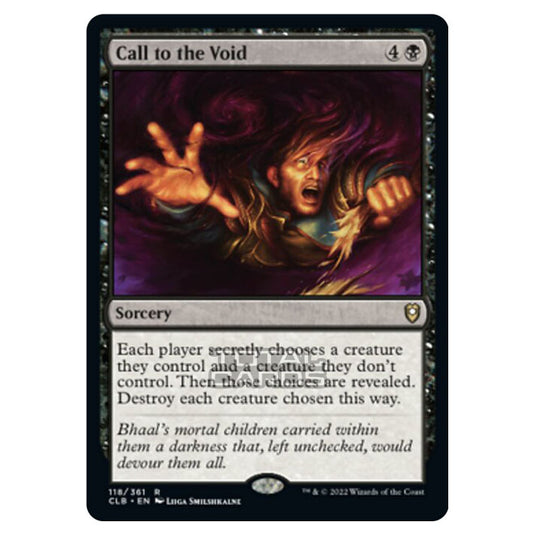 Magic The Gathering - Commander Legends - Battle for Baldur's Gate - Call to the Void - 118/361