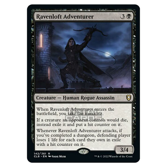 Magic The Gathering - Commander Legends - Battle for Baldur's Gate - Ravenloft Adventurer - 142/361