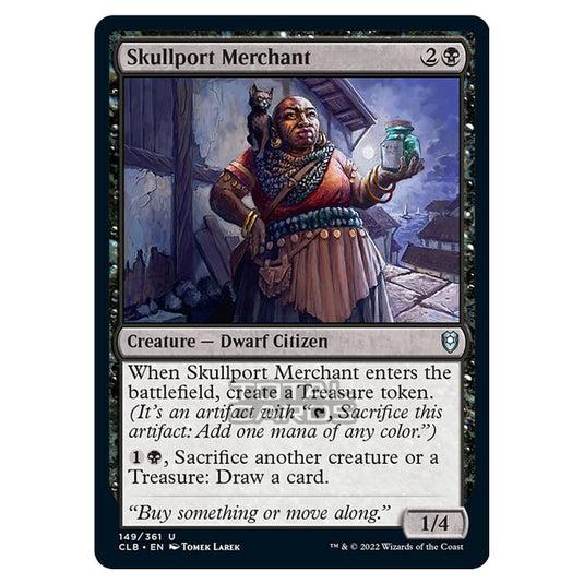 Magic The Gathering - Commander Legends - Battle for Baldur's Gate - Skullport Merchant - 149/361