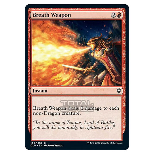 Magic The Gathering - Commander Legends - Battle for Baldur's Gate - Breath Weapon - 165/361