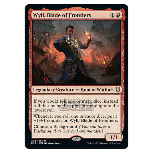 Magic The Gathering - Commander Legends - Battle for Baldur's Gate - Wyll, Blade of Frontiers - 208/361