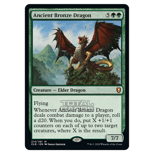 Magic The Gathering - Commander Legends - Battle for Baldur's Gate - Ancient Bronze Dragon - 214/361