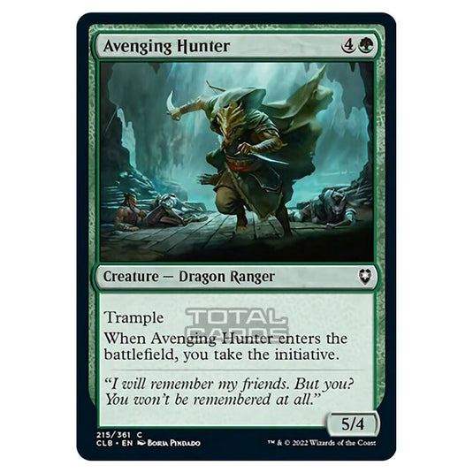 Magic The Gathering - Commander Legends - Battle for Baldur's Gate - Avenging Hunter - 215/361