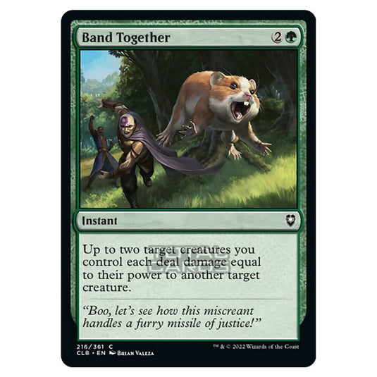 Magic The Gathering - Commander Legends - Battle for Baldur's Gate - Band Together - 216/361