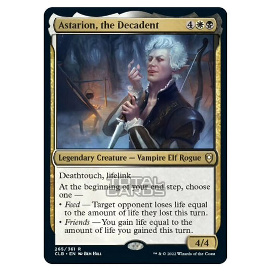 Magic The Gathering - Commander Legends - Battle for Baldur's Gate - Astarion, the Decadent - 265/361