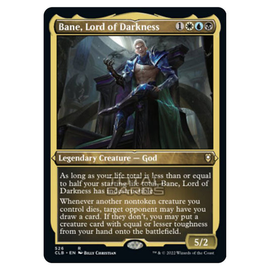 Magic The Gathering - Commander Legends - Battle for Baldur's Gate - Bane, Lord of Darkness - 267/361