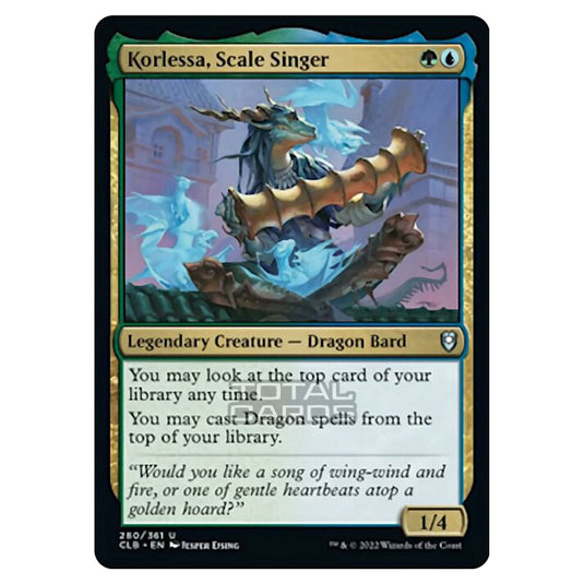 Magic The Gathering - Commander Legends - Battle for Baldur's Gate - Korlessa, Scale Singer - 280/361