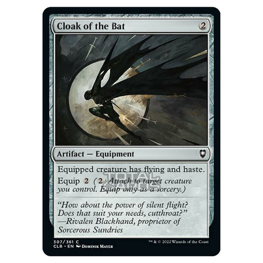 Magic The Gathering - Commander Legends - Battle for Baldur's Gate - Cloak of the Bat - 307/361