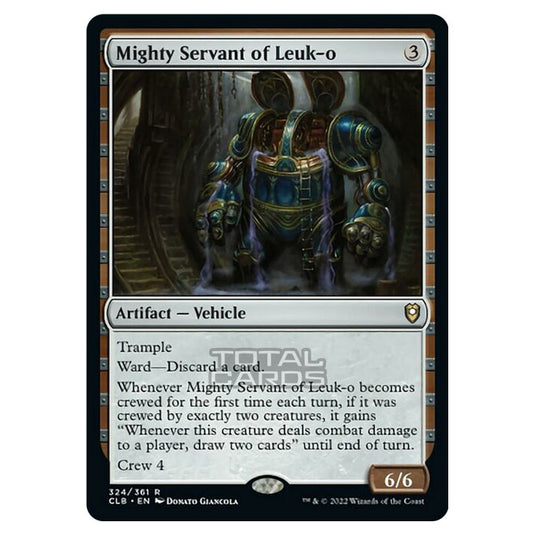Magic The Gathering - Commander Legends - Battle for Baldur's Gate - Mighty Servant of Leuk-o - 324/361